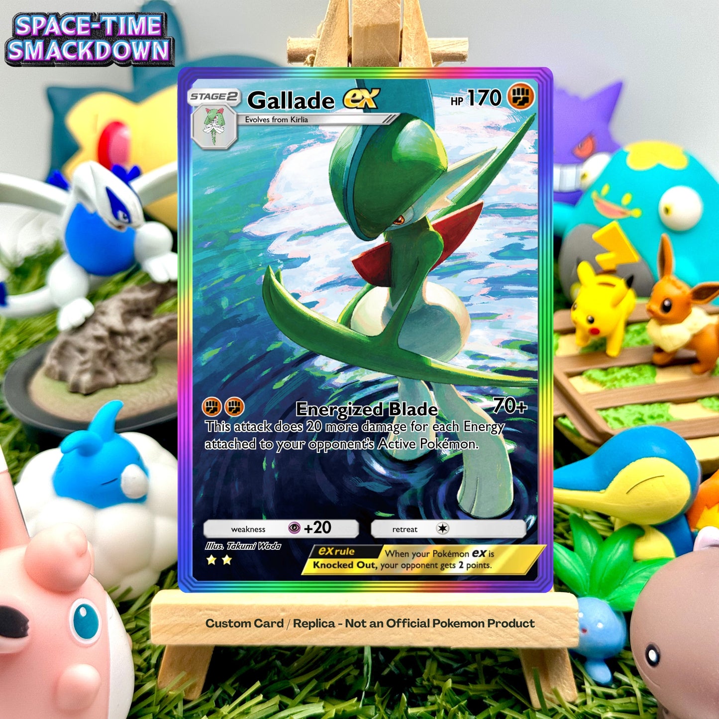 Gallade Ex - Space-Time Smackdown