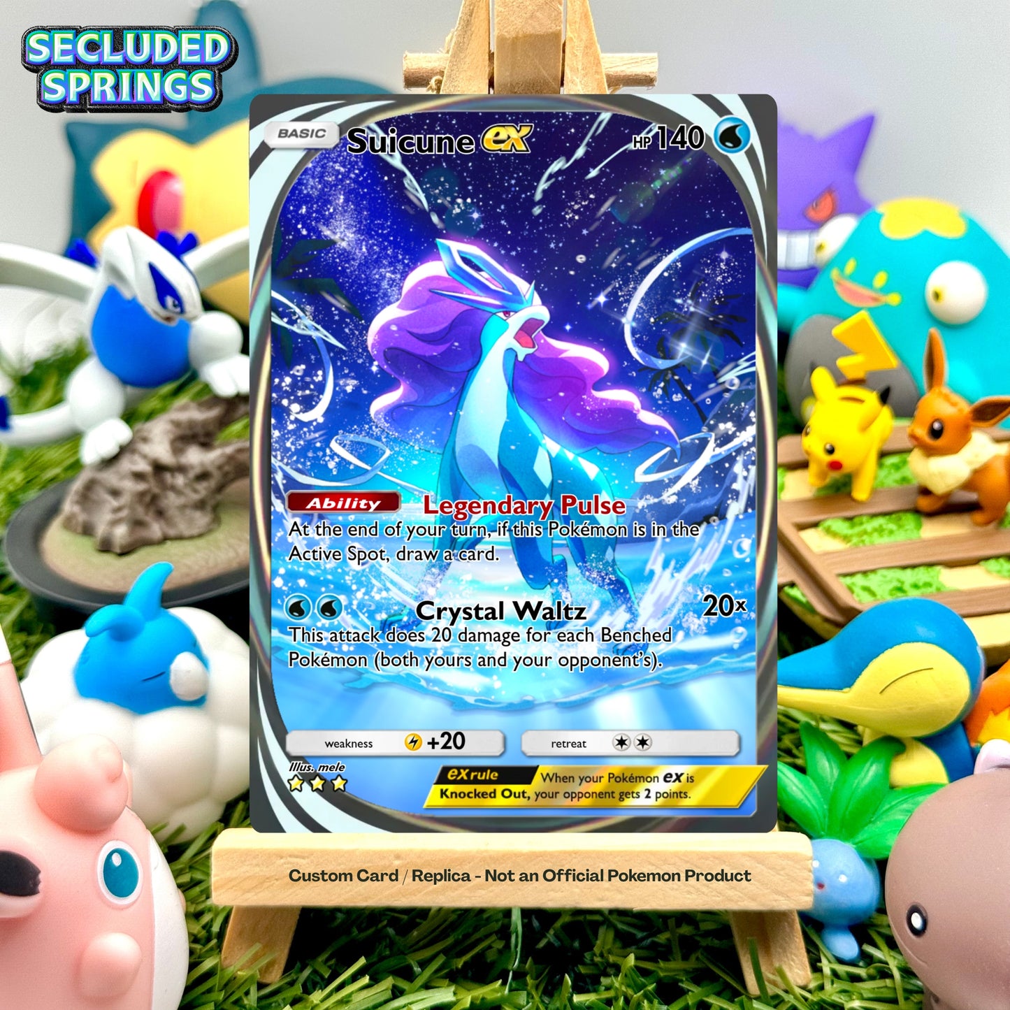 Suicune EX Immersive - Secluded Springs