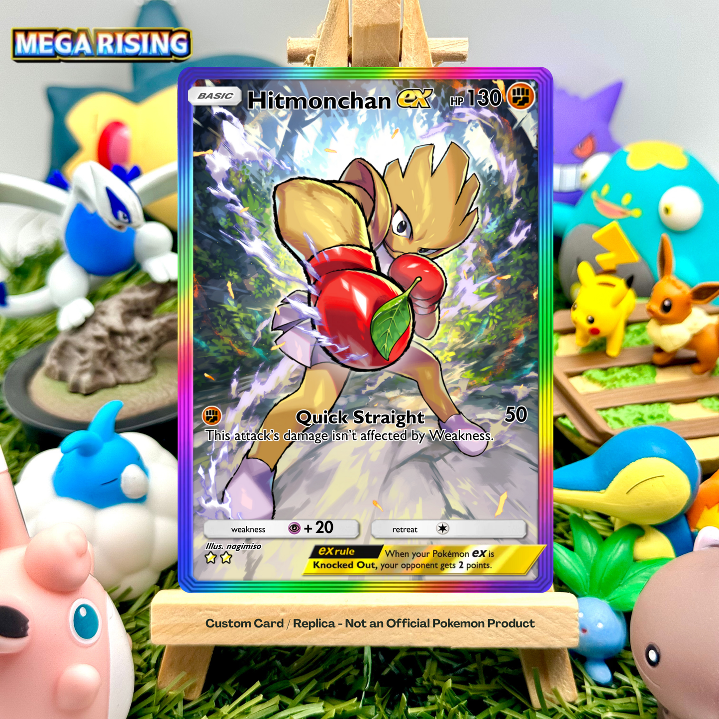 Hitmonchan ex - Mega Rising