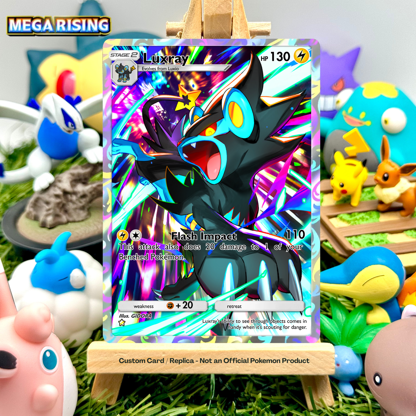 Luxray - Mega Rising