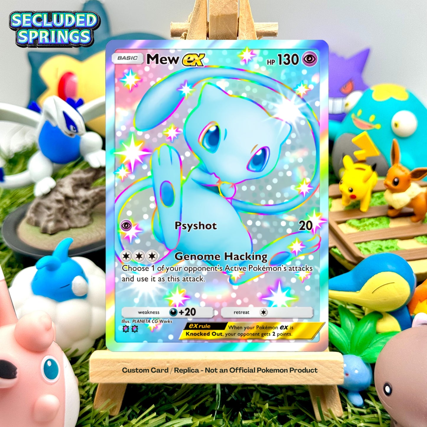 Mew EX Shiny - Secluded Springs