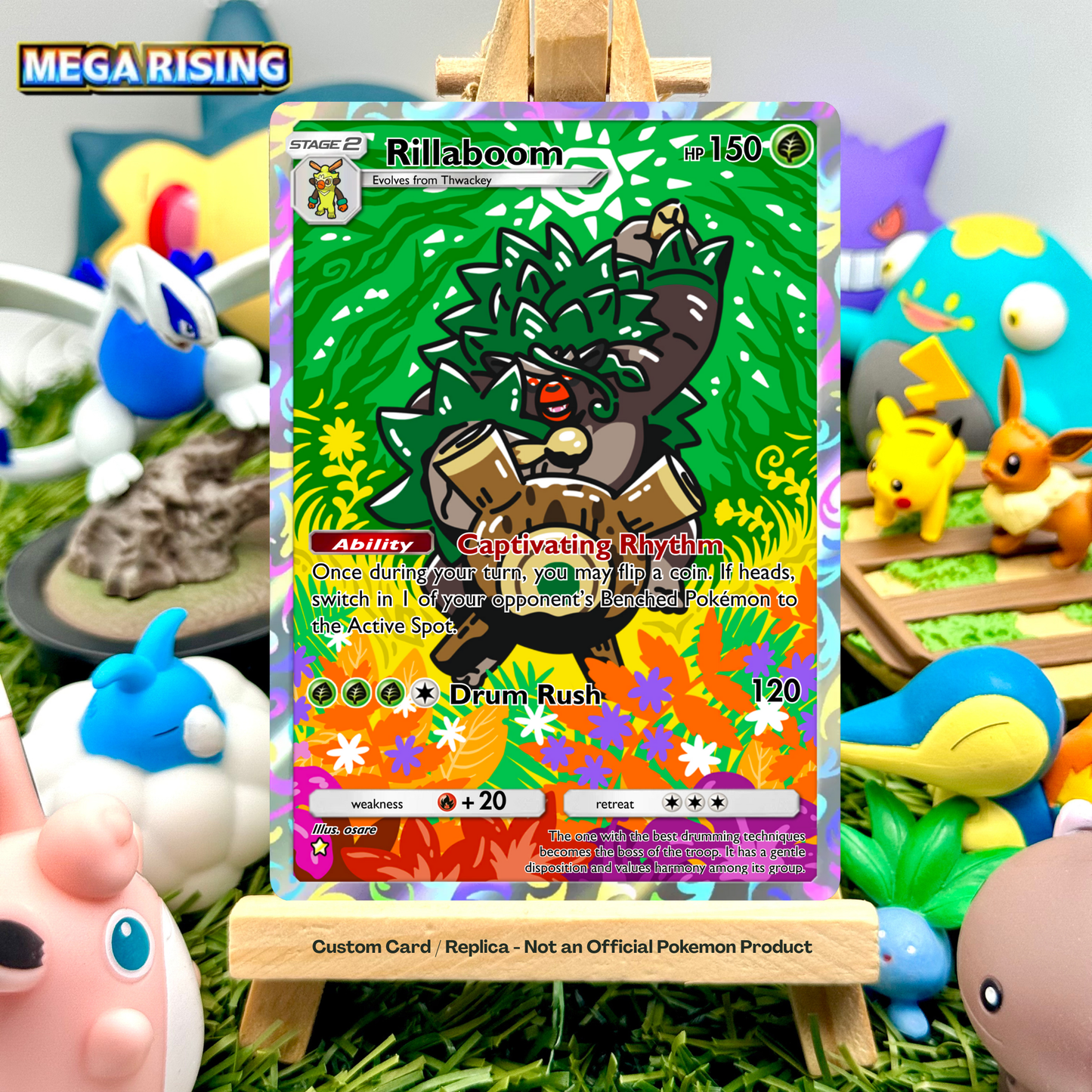 Rillaboom - Mega Rising