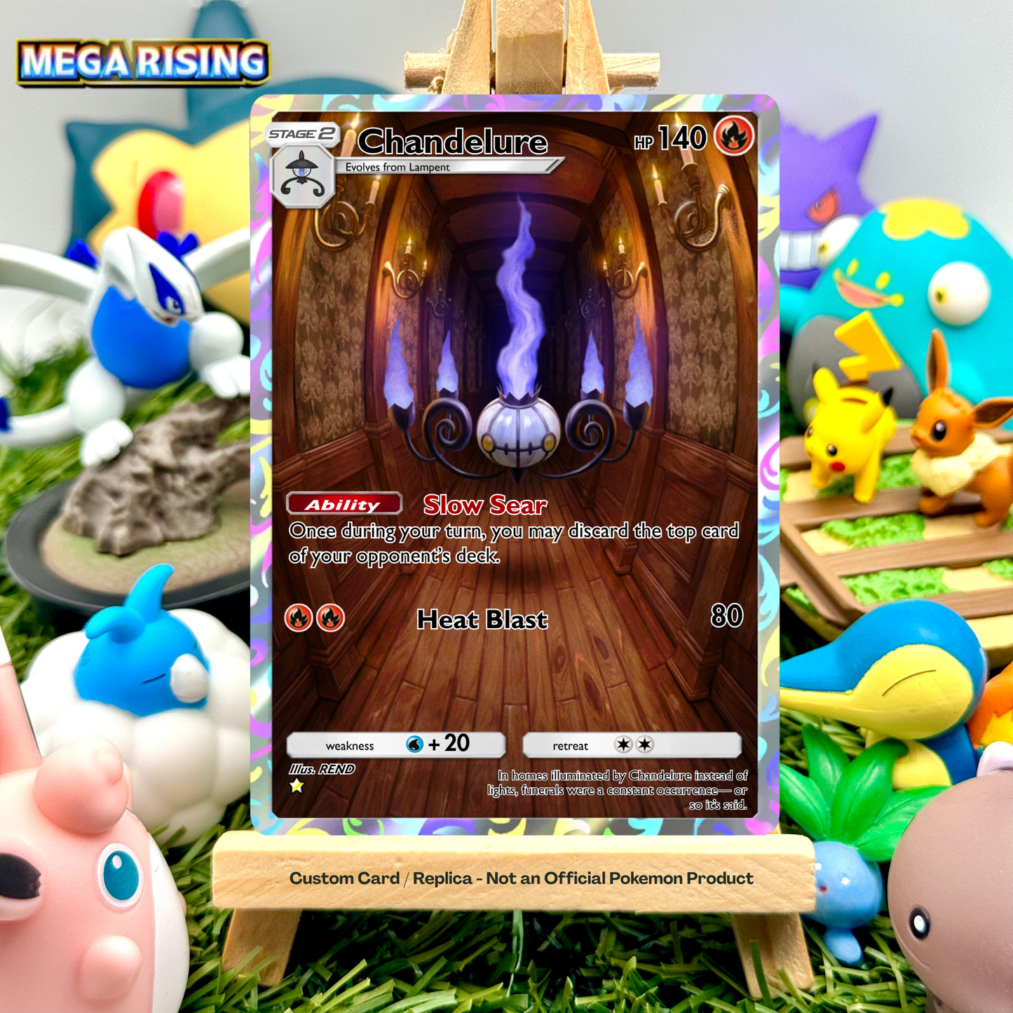 Chandelure - Mega Rising
