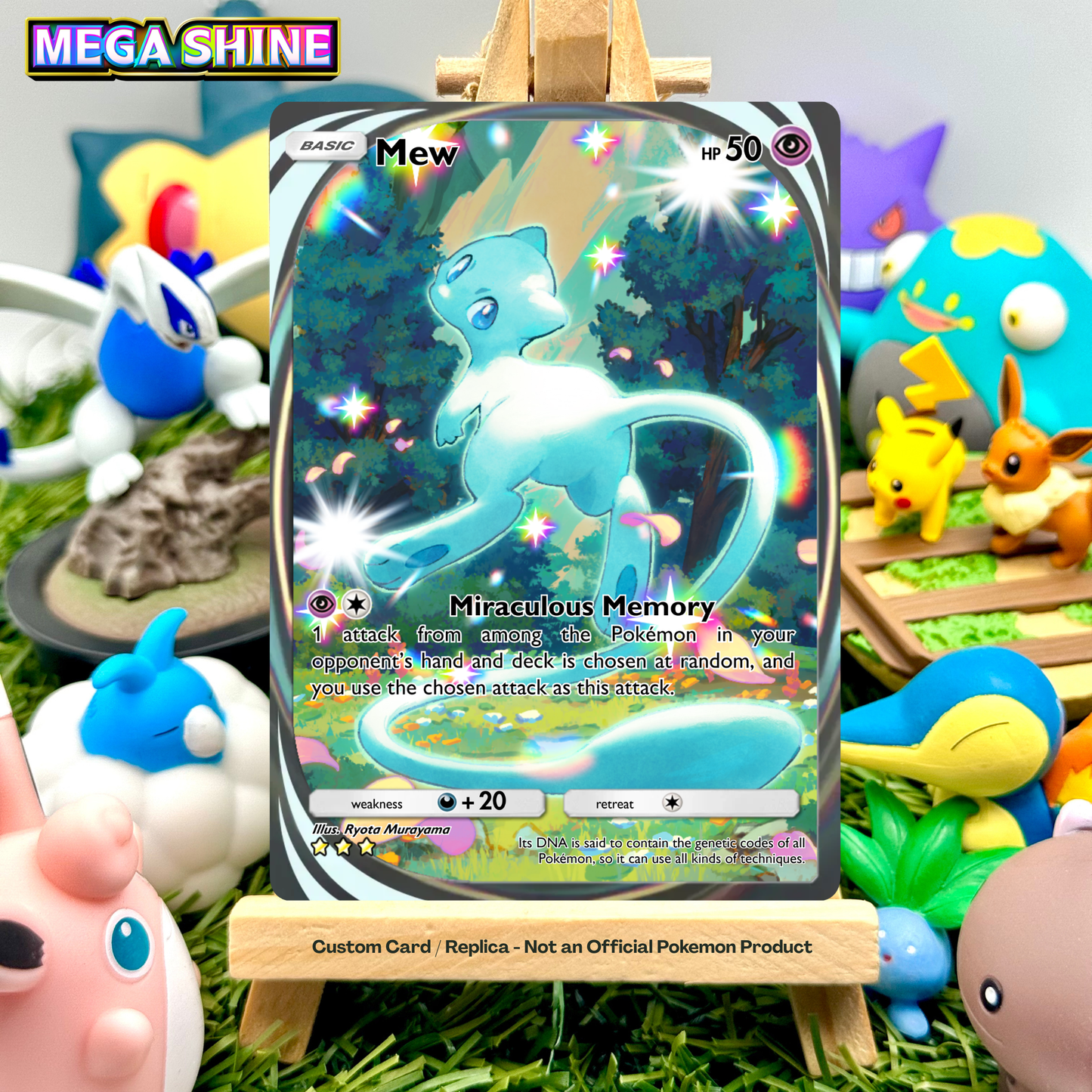 Shiny Mew - Mega Shine