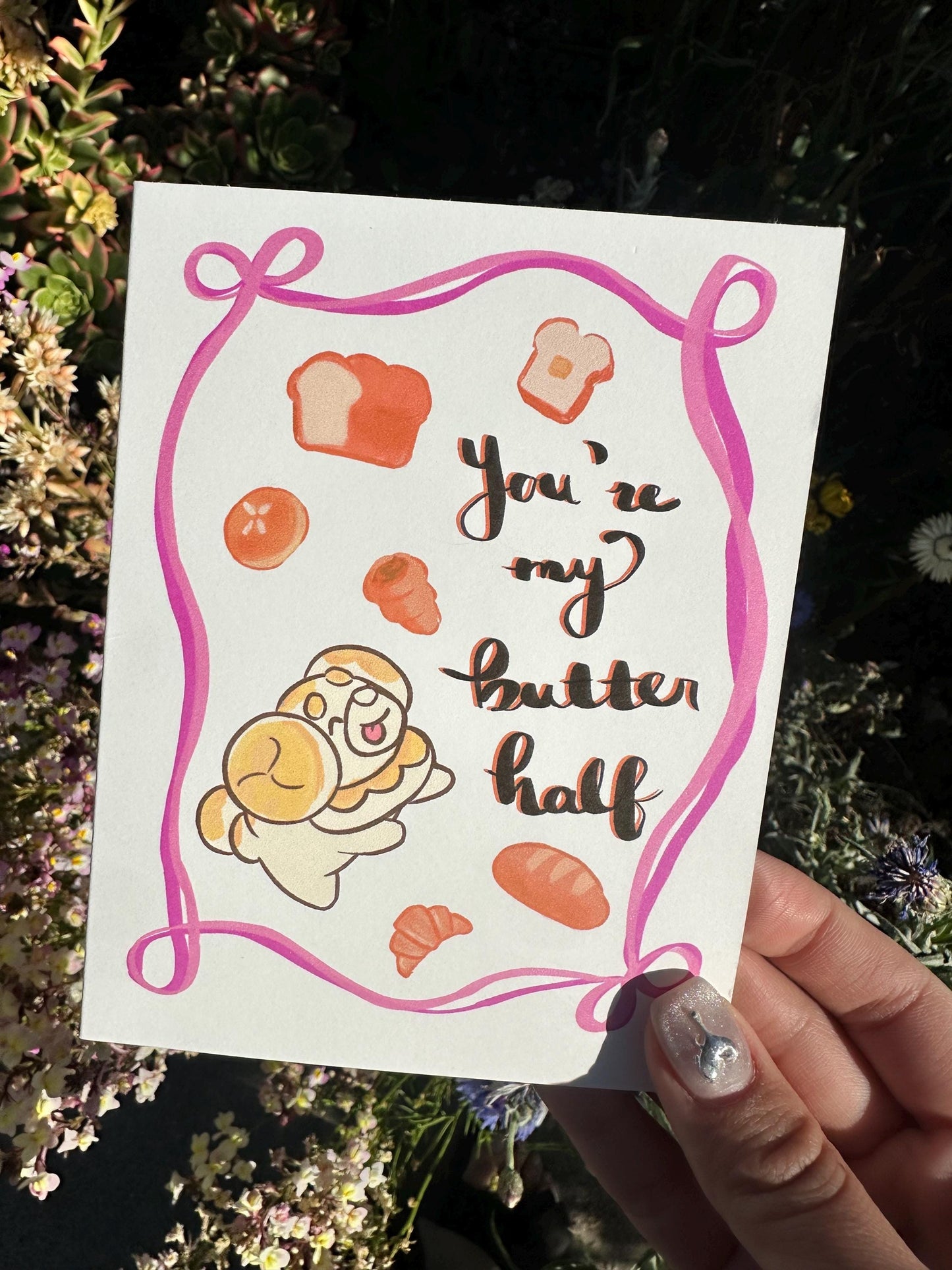 You're My Butter Half - Fidough Card