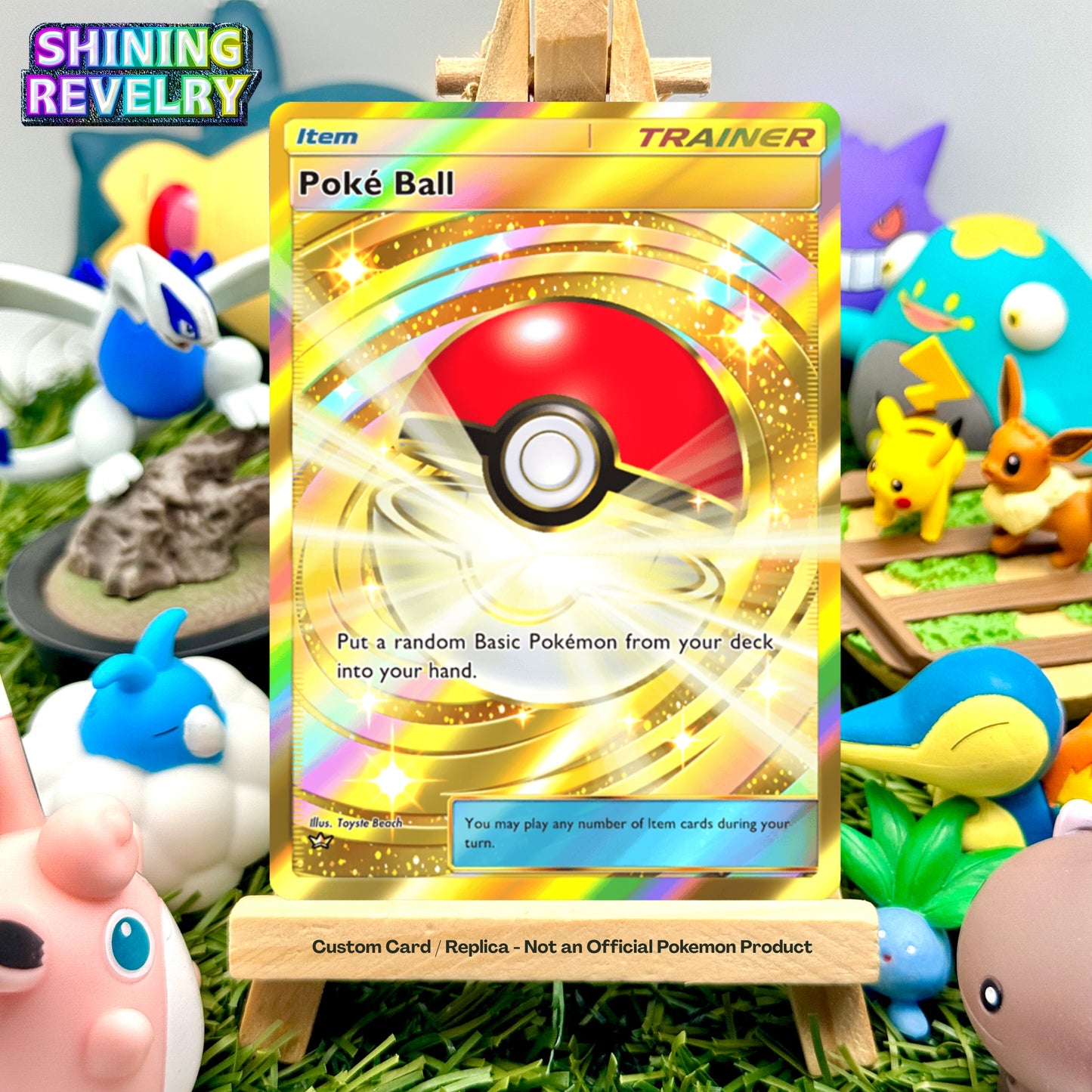 Pokemon Crown Rare - Shining Revelry
