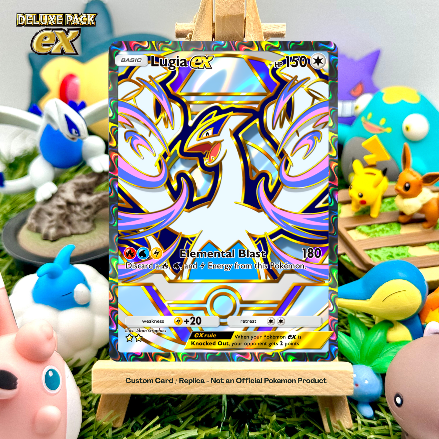 Lugia Ex- Deluxe Pack Ex