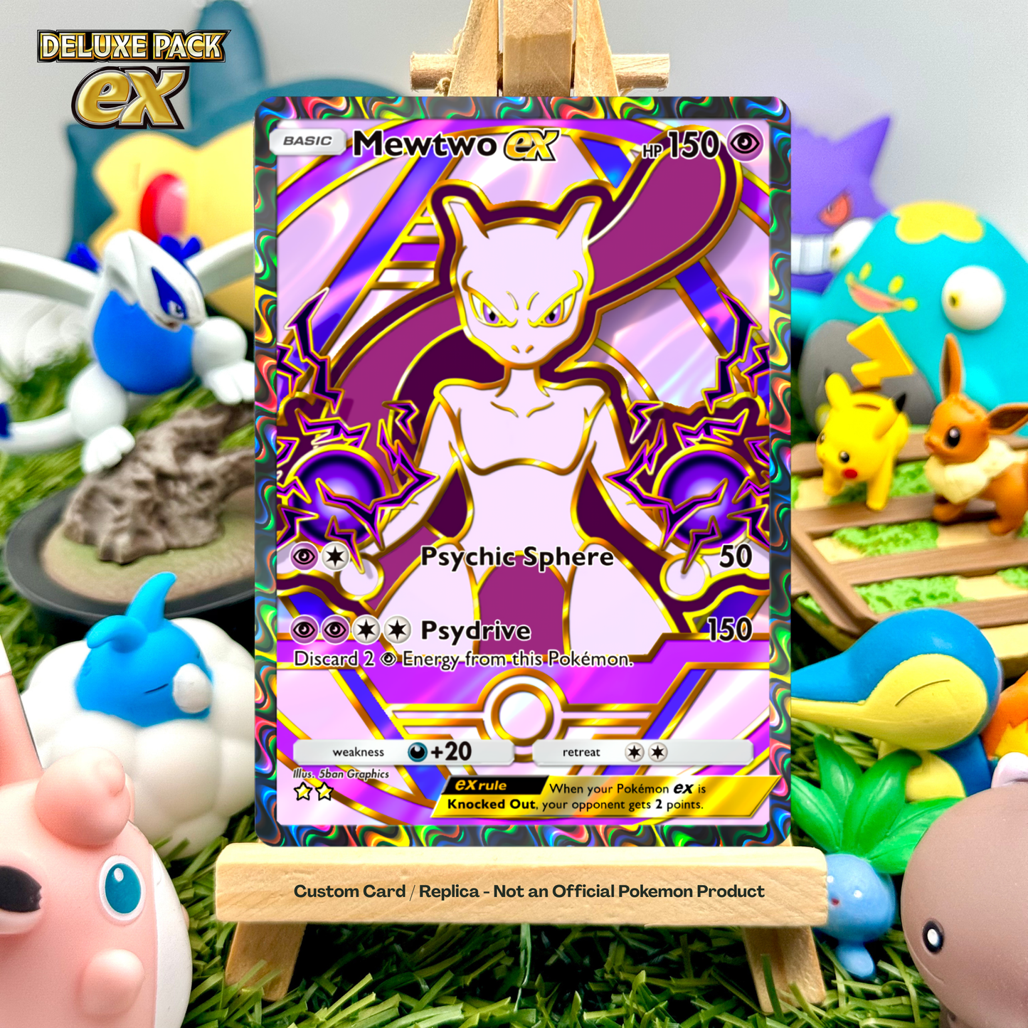 MewTwo Ex- Deluxe Pack Ex
