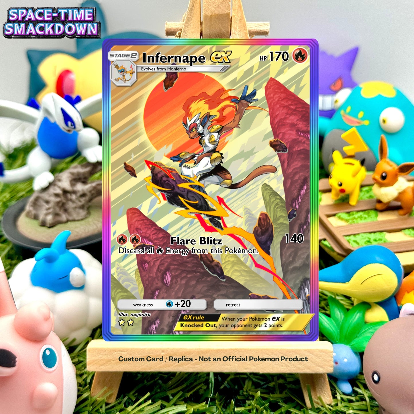 Infernape Ex - Space-Time Smackdown