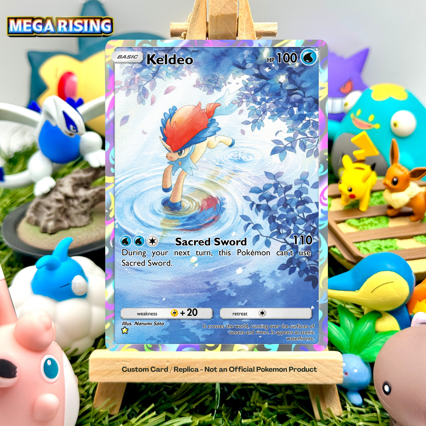 Keldeo - Mega Rising