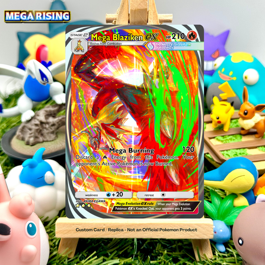 Mega Blaziken ex - Mega Rising