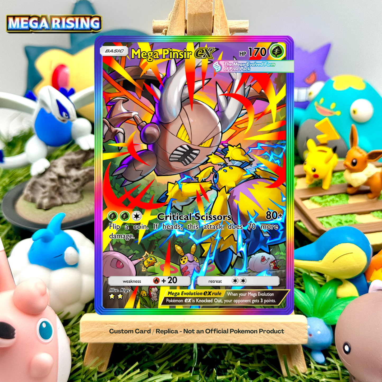 Mega Pinsir ex - Mega Rising