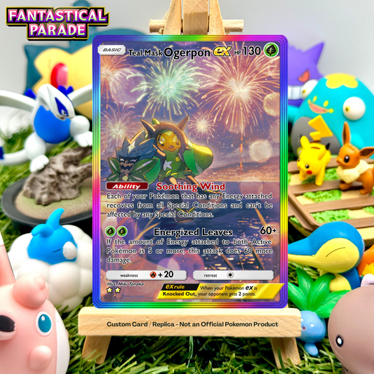 Teal Mask Ogerpon - Fantastical Parade