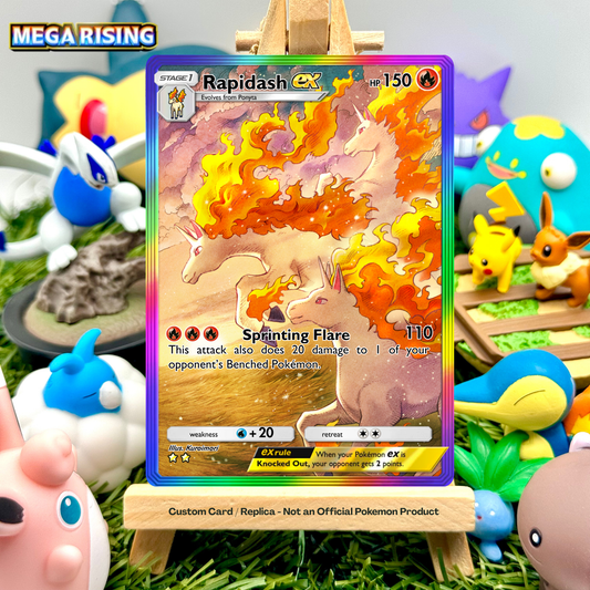 Rapidash - Mega Rising