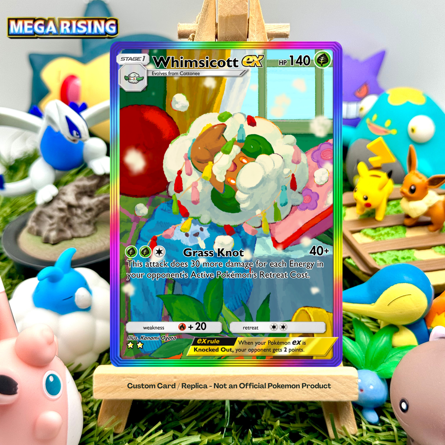 Whimsicott ex - Mega Rising