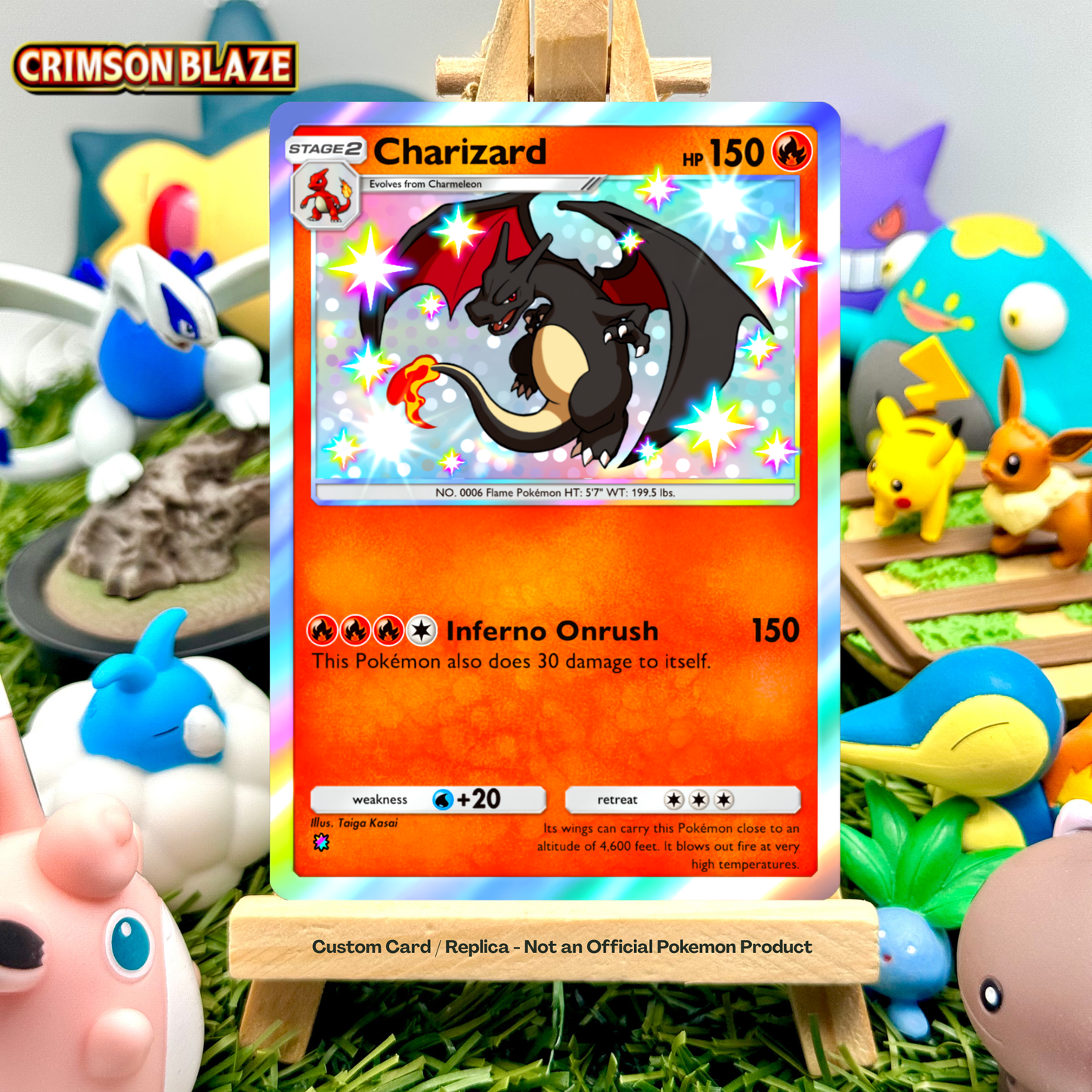 Shiny Charizard - Crimson Blaze