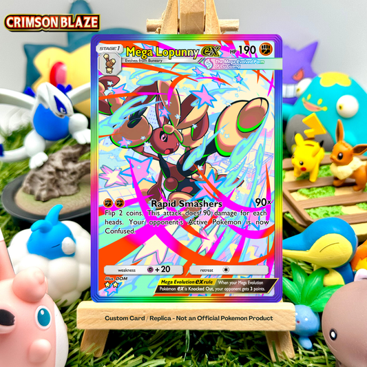 Mega Lopunny Ex - Crimson Blaze