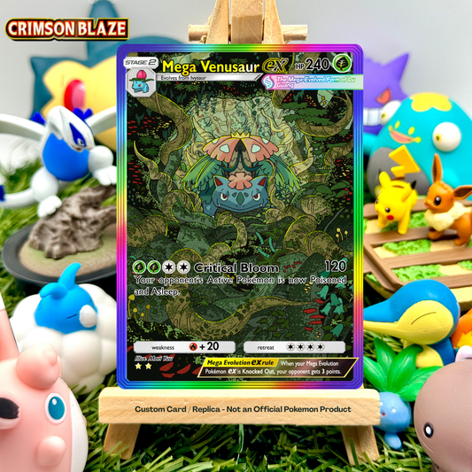 Mega Venusaur Ex - Crimson Blaze