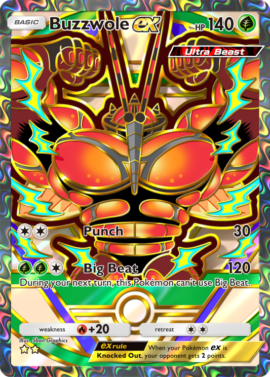 Buzzwole Ex - Deluxe Pack Ex